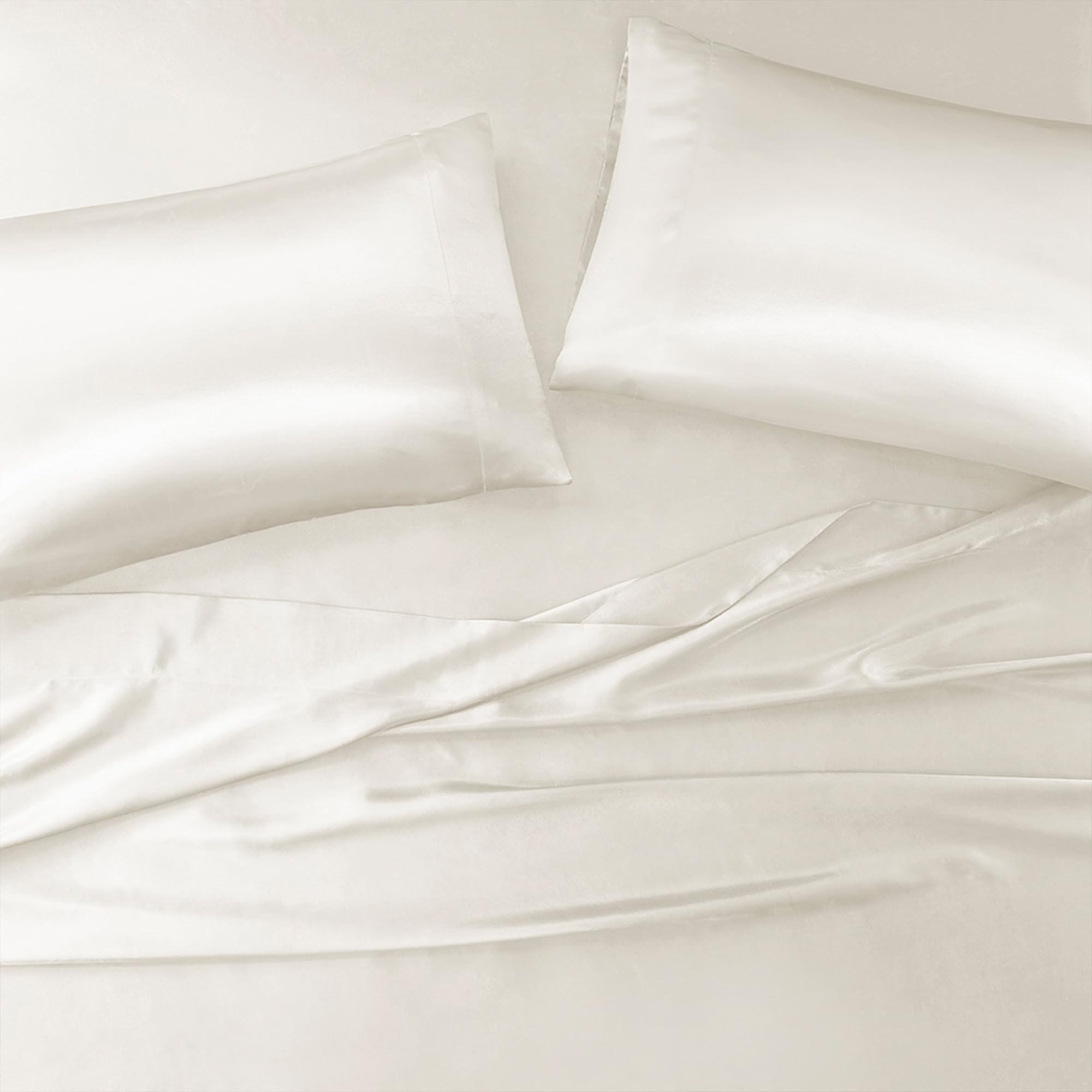 Federe Raso Madison Park King Size Lilla – Set Di 2 Pezzi 50x101 Cm Per Capelli E Pelle - 3