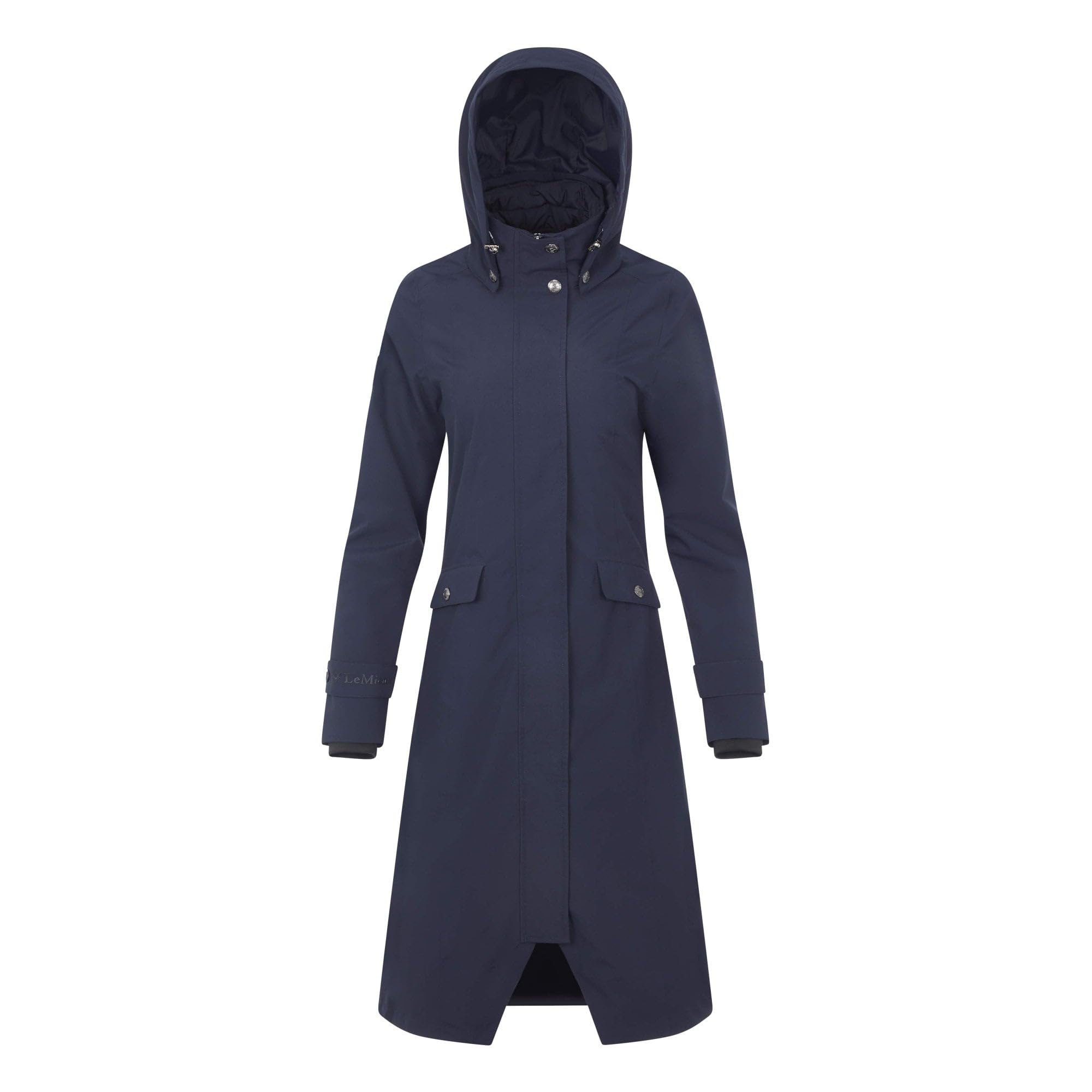 LeMieux Amelie Damen Reitmantel, wasserdicht, leicht, Marineblau, US02