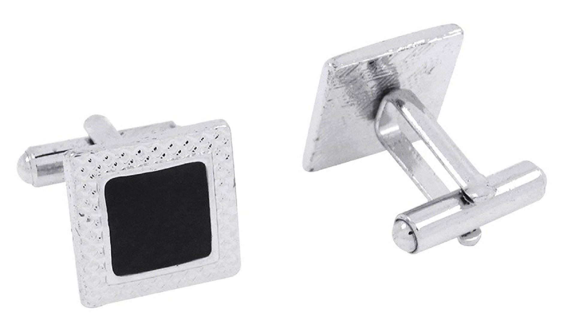 Black Brass Michelangelo Square Cufflink for Men (B06XFTR3RW) Amazon Price History, Amazon Price Tracker