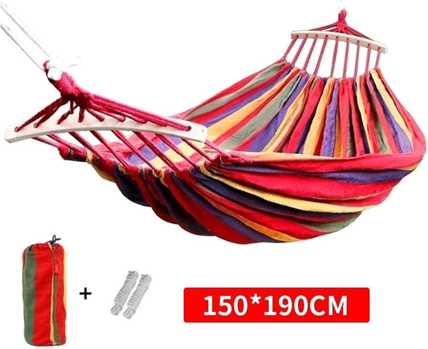 Hamak Ultralekki, Hammock Hamak Kempingowy Wiszący Podwójny Fotel Bujany Dla Dorosłych Podróż Camping Łóżko Do Spania Meble Ogrodowe na Kemping, na Zewnątrz