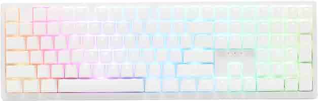 小物 Koo Amazon.com: Ducky Zero 6108 Pure White Hotswap Bluetooth RGB