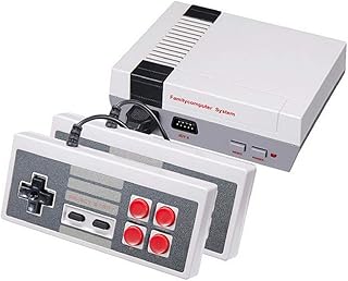 GYJGUMK Classic Retro Game Console, Mini Video Game System Dual Joystick Game Console Entertainment System Built-in 500 Cl...