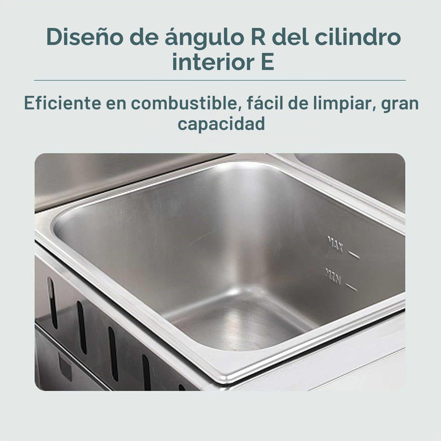 Freidora de gas LPG de acero inoxidable de 10 L x 2, freidora doble de grado comercial con potencia de fuego ajustable, incluye cestas y tapa, limpieza sin esfuerzo