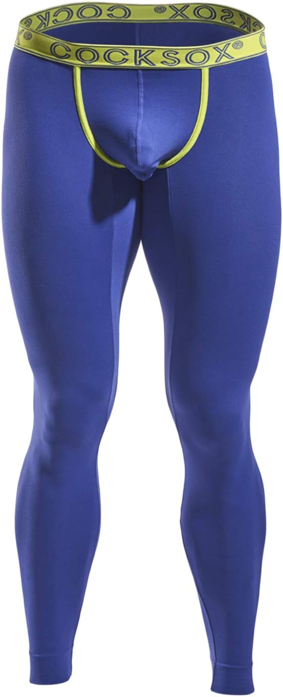 Cocksox Mens CX92 Long John (Crystal Blue, Small)