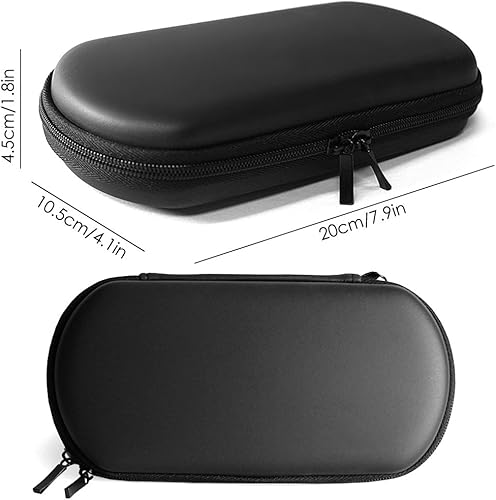 Miniatura 5 de ProProtective - Funda para Sony Playstation Vita 2000 con protectores de pantalla, vidrio templado AFUNTA para pantalla frontal y película de PET