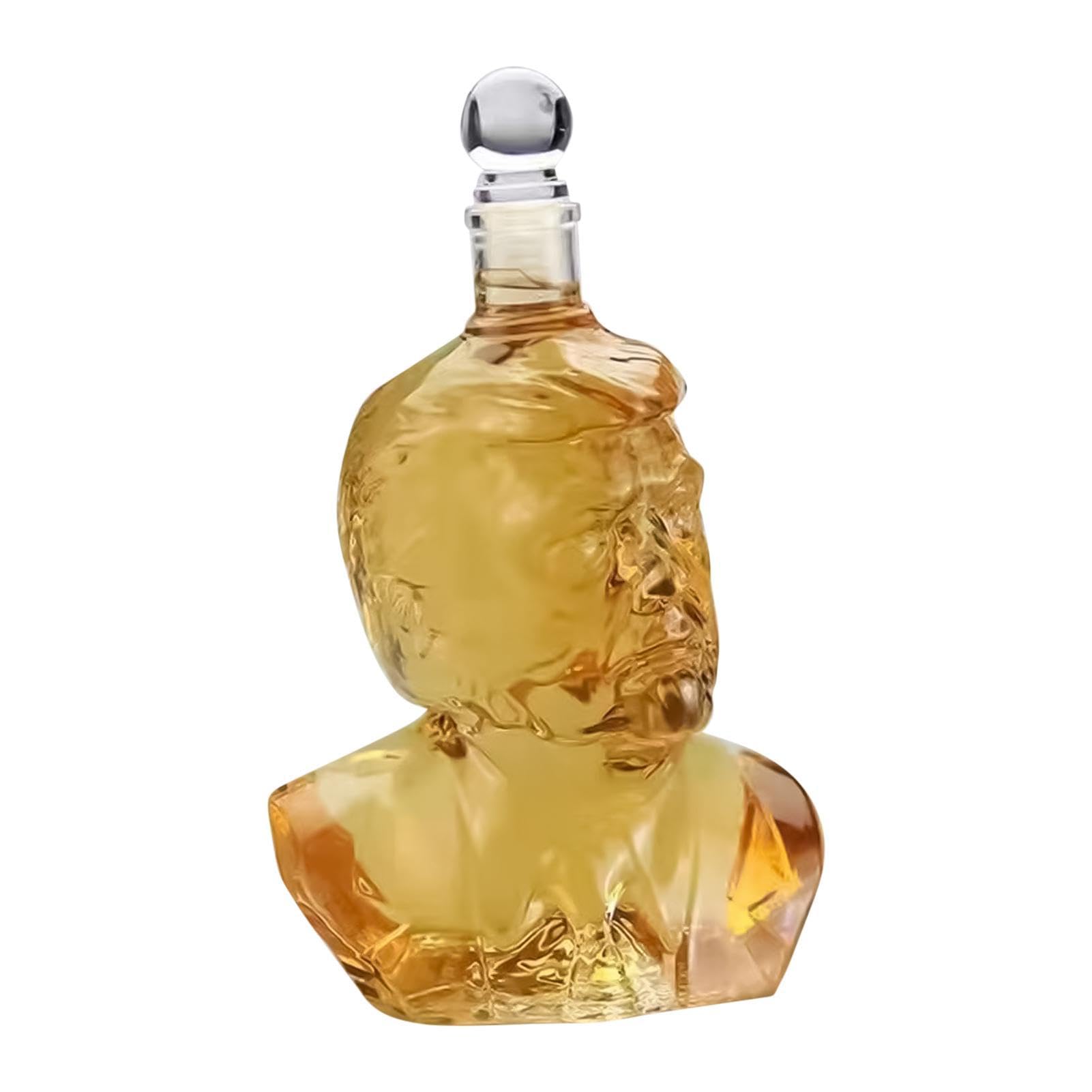 Decanter Per Whisky In Vetro Da 1000 Ml - Elegante E Resistente, Con Tappo, Idea Regalo