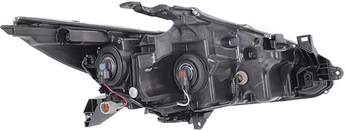 Miniatura 5 de Partswich Nuevo montaje de faros delanteros halógenos cromado con O DRL para NISSAN DATSUN ALTIMA SDN 2016 2017 2018 conductor delantero izquierdo