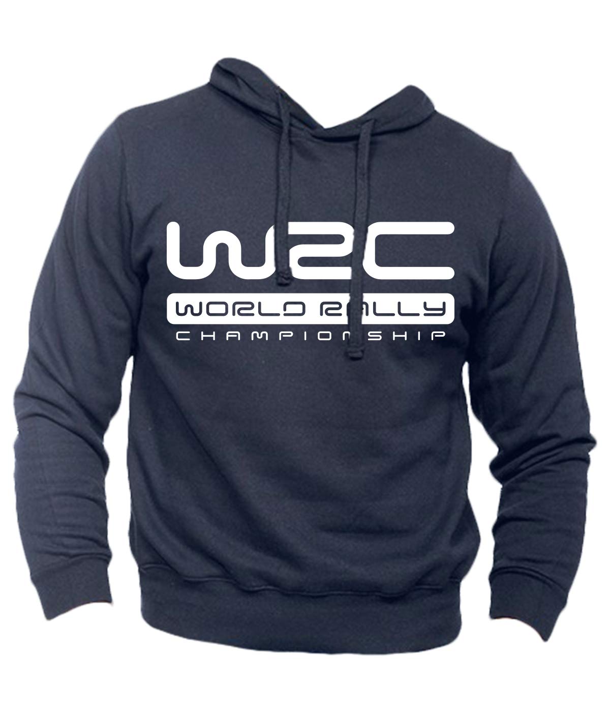 Generico - Sweat à capuche WRC - championnat Rally, unisexe, adulte, noir, M