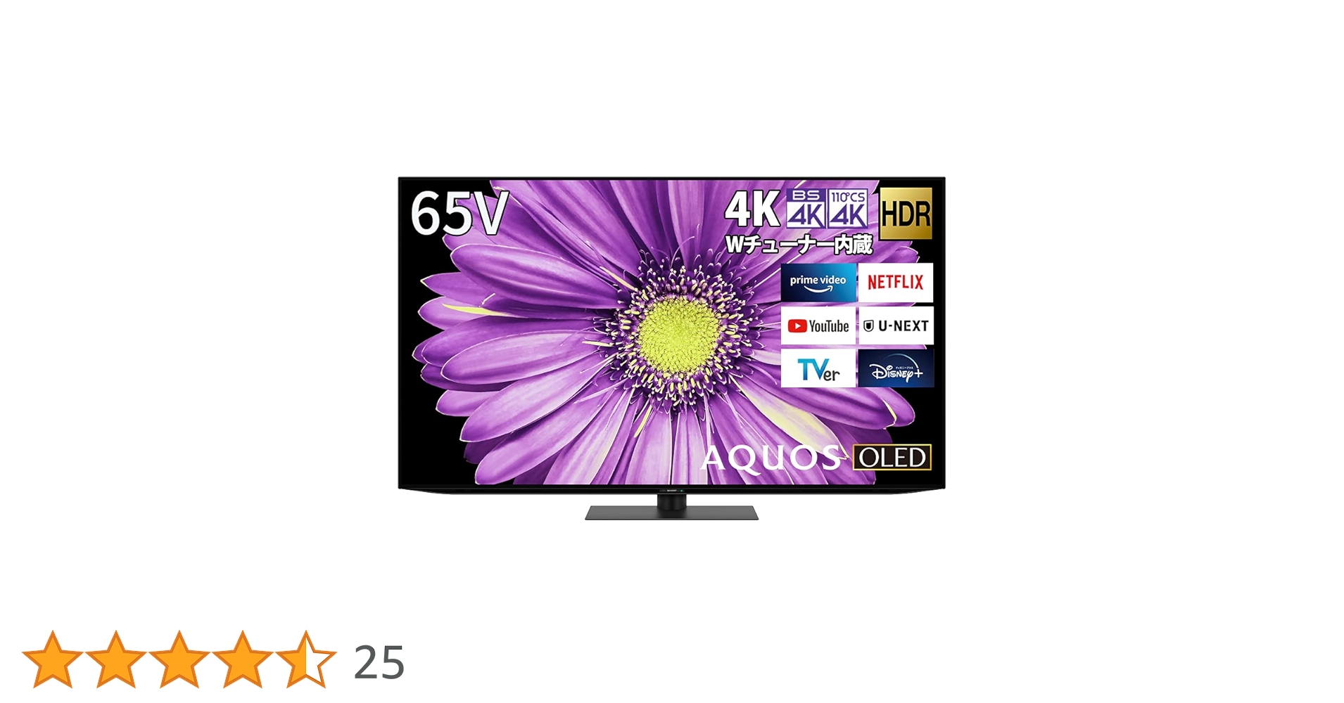 SHARP 有機ELテレビ 4K 4T-C65DQ2 65インチ d3925 SHARP 有機ELテレビ 4K 4T-C65DQ2 65インチ d3925 Amazon