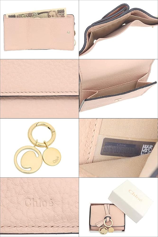 Amazon | [クロエ] 財布(三つ折り財布) CHC21WP946 F57 セメント