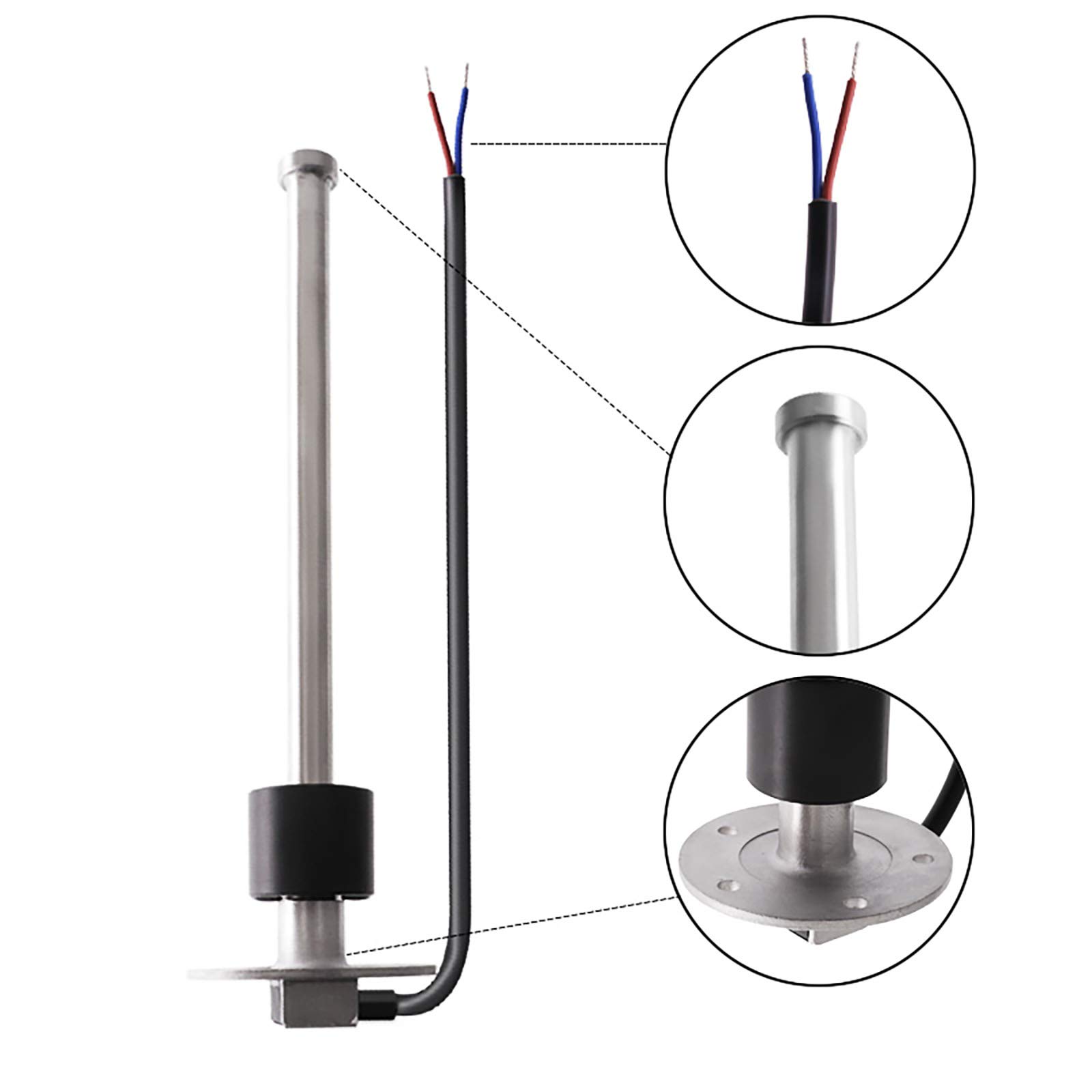 Geloo Fuel Level Sensor, Marine Boat Fuel Sender Car Fuel Water Level