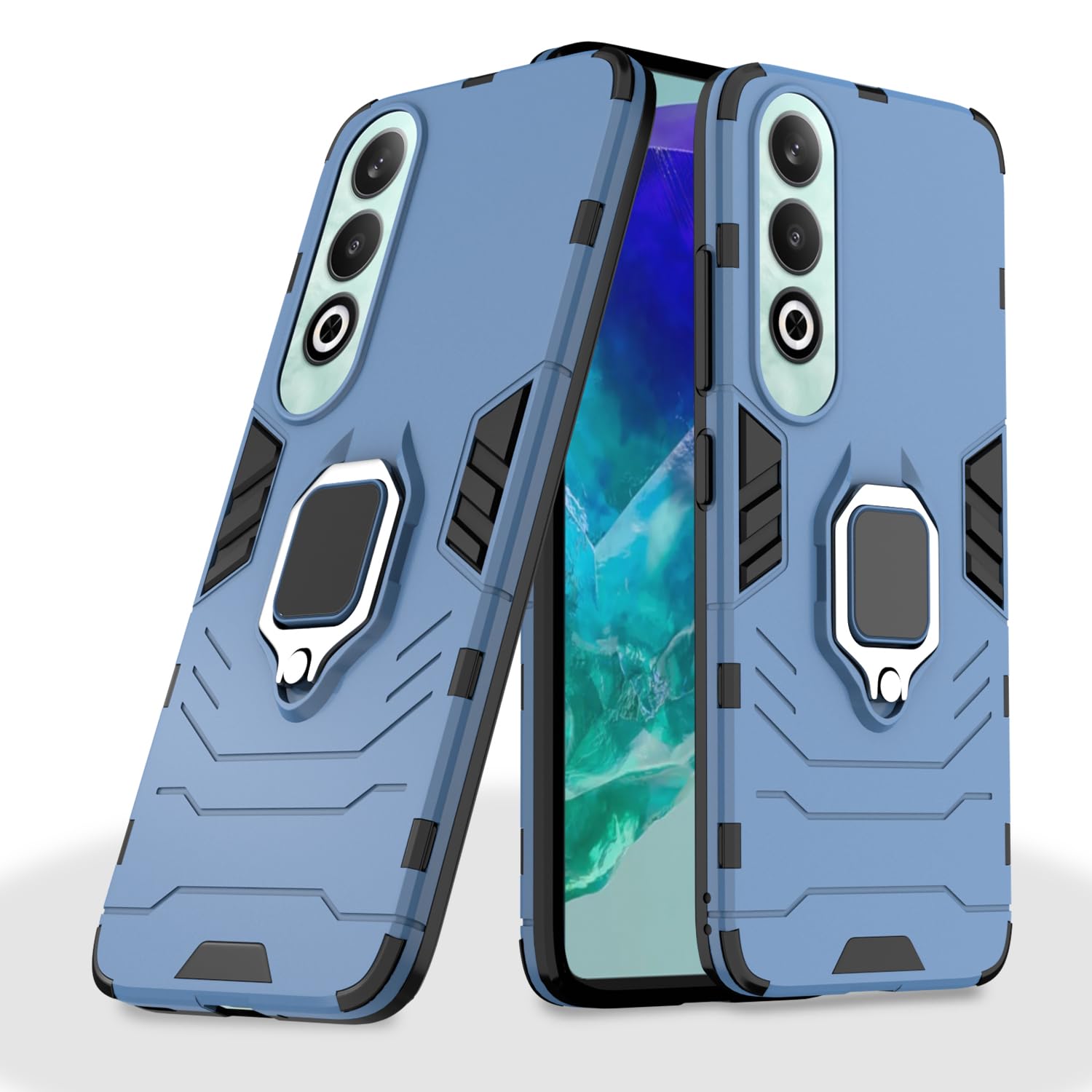 Pikkme OnePlus Nord CE 4 5G Back Cover | D5 Tough Armor Bumper | 360 Protection Case | Ring Holder Stand Case for OnePlus Nord CE 4 5G (Blue) (B0D4YCGVK8) Amazon Price History, Amazon Price Tracker