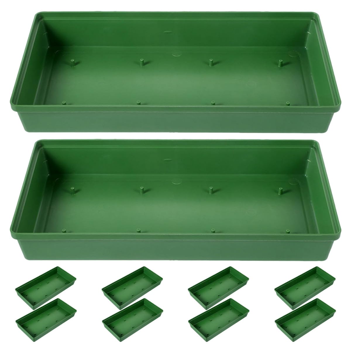 Soportes para Arreglos 10 Piezas Cuencos de Plástico 28 CM para Decoración de Bodas y Fiestas Flores Artificiales