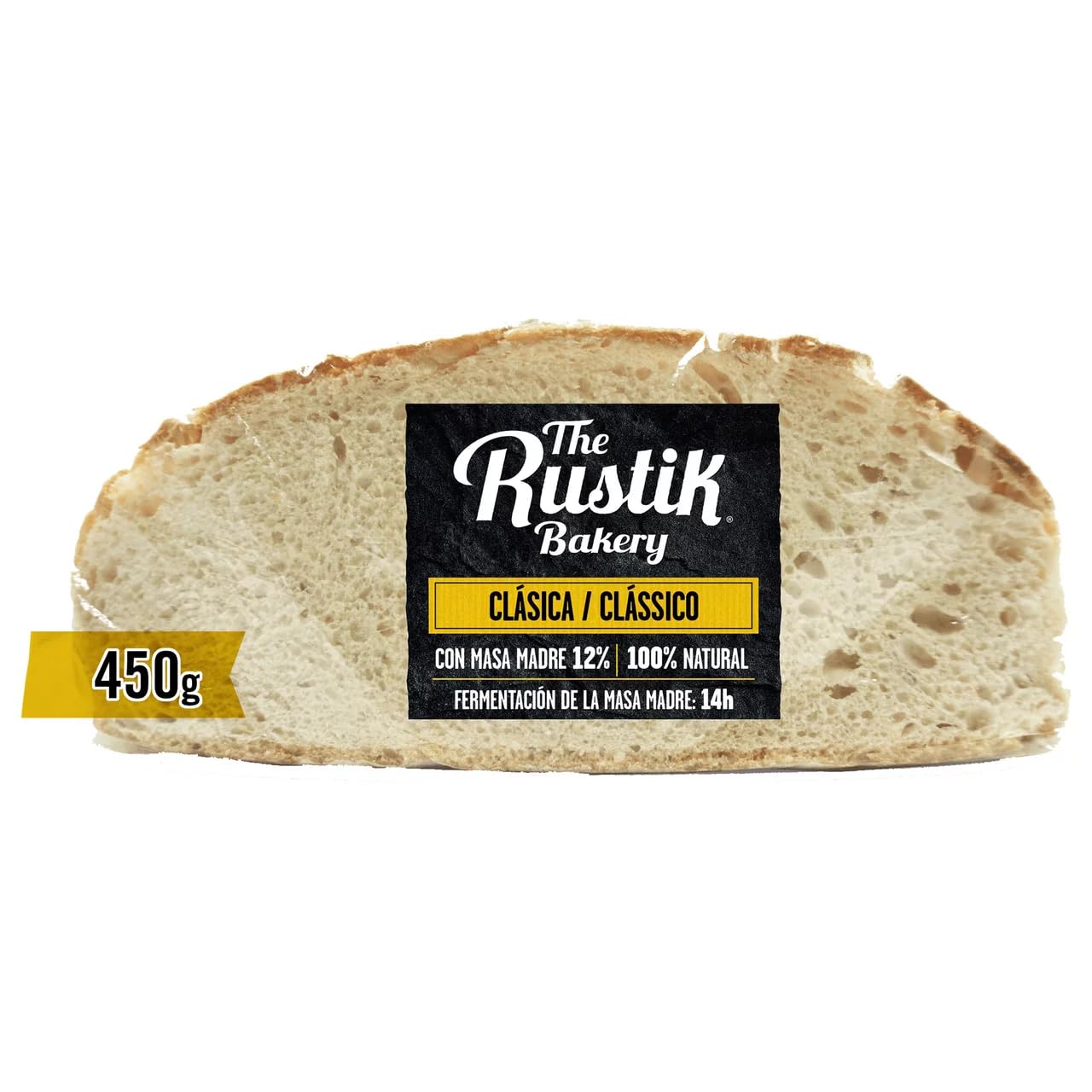 THE RUSTIK BAKERY Laib-Brot (Sauerteig) mit Olivenöl 450 g, 3er-Pack