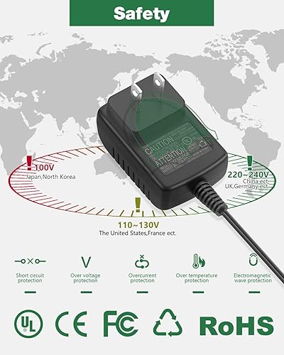 Miniatura 4 de Cargador para aspiradora Bissell para pelo de mascotas 2390 2390A 23903 2284 2284W, compatible con Bissell 14.4V iones iones de litio inalámbrica