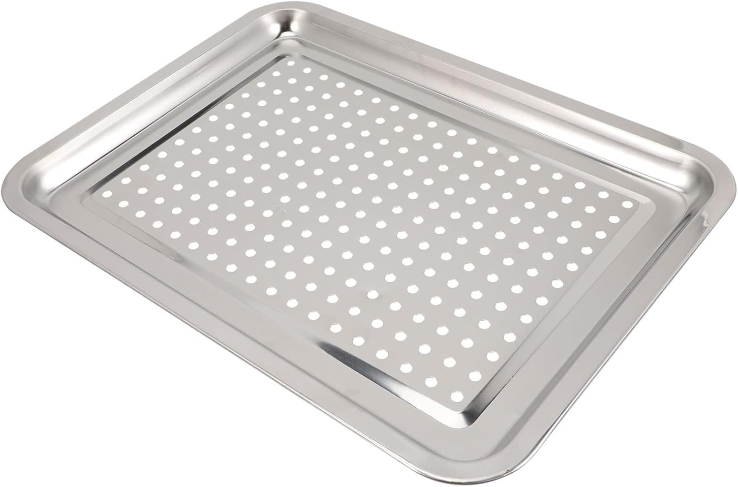 UPKOCH Grill Topper Grid Grilling Tray with Hole Vegetable Grill pan BBQ nonstick