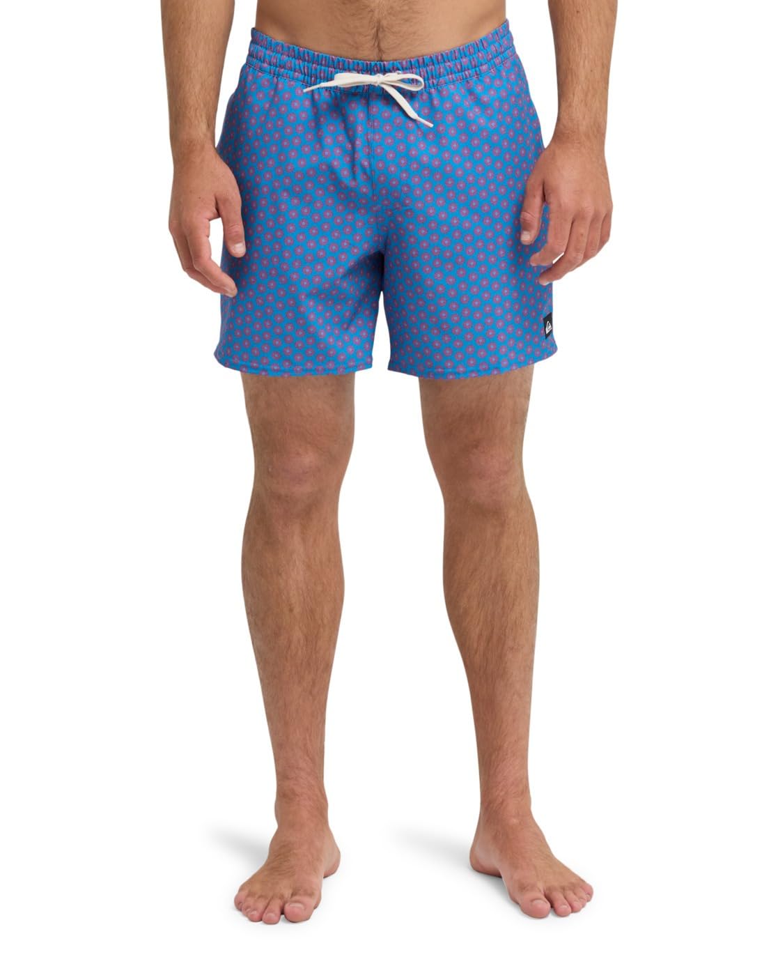 Quiksilver Stretch Printed Volley 16" - Short de Natación - Hombre - Azul.
