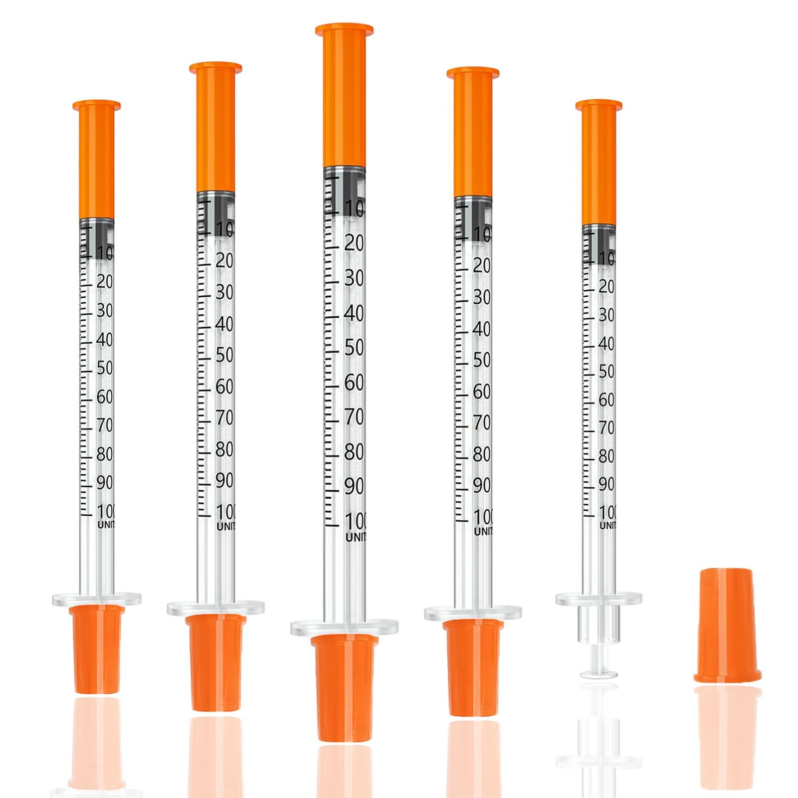 0.5ml/cc 30 Gauge 5/16" (8mm) jeringas, Individually Wrapped - Box of 100 — Amazon image 13