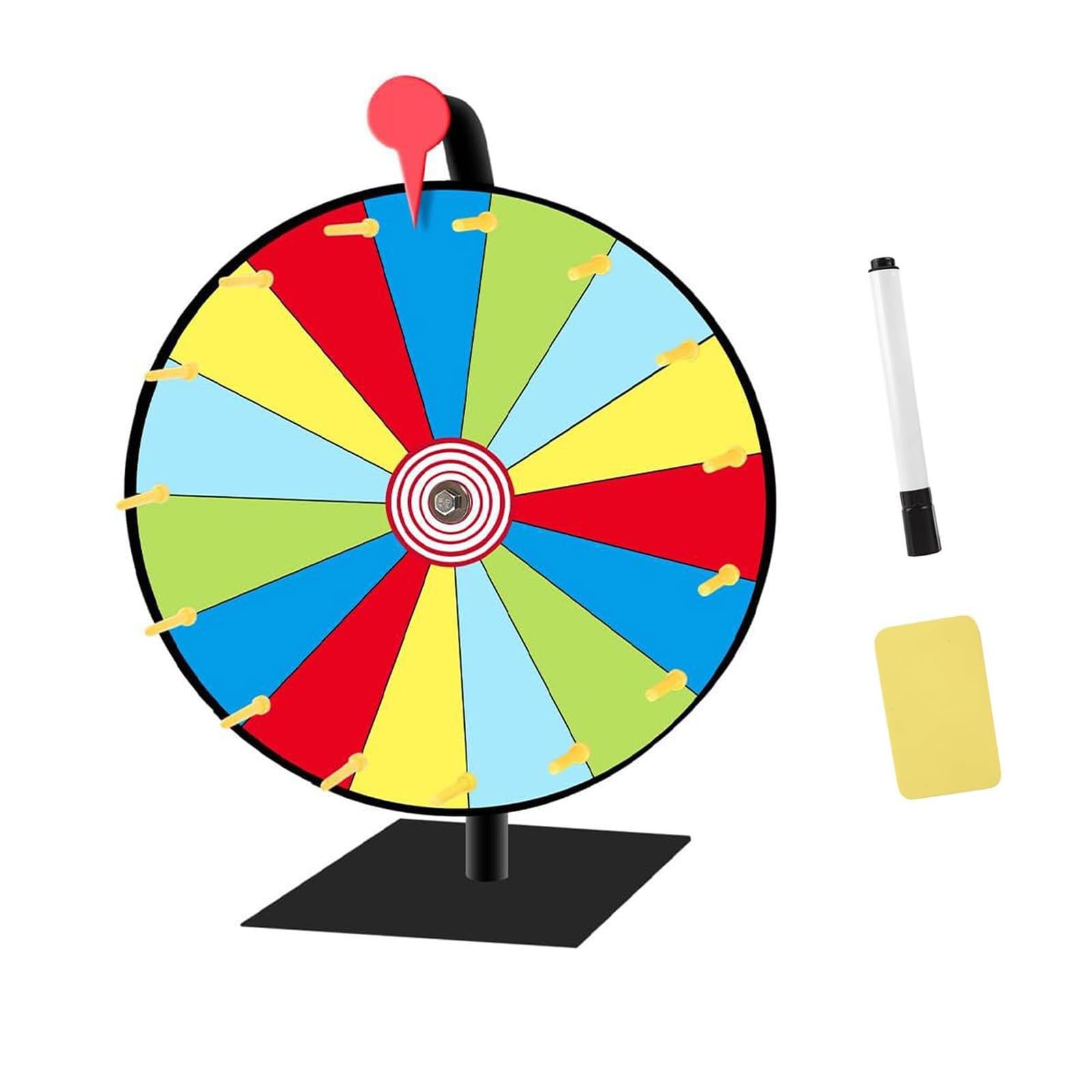 Roue de la Fortune, Roue de la Fortune Personnalisable, 12 "Wheel of Fortune, 15 Emplacements, Gluecks Wheel Gluecksrad