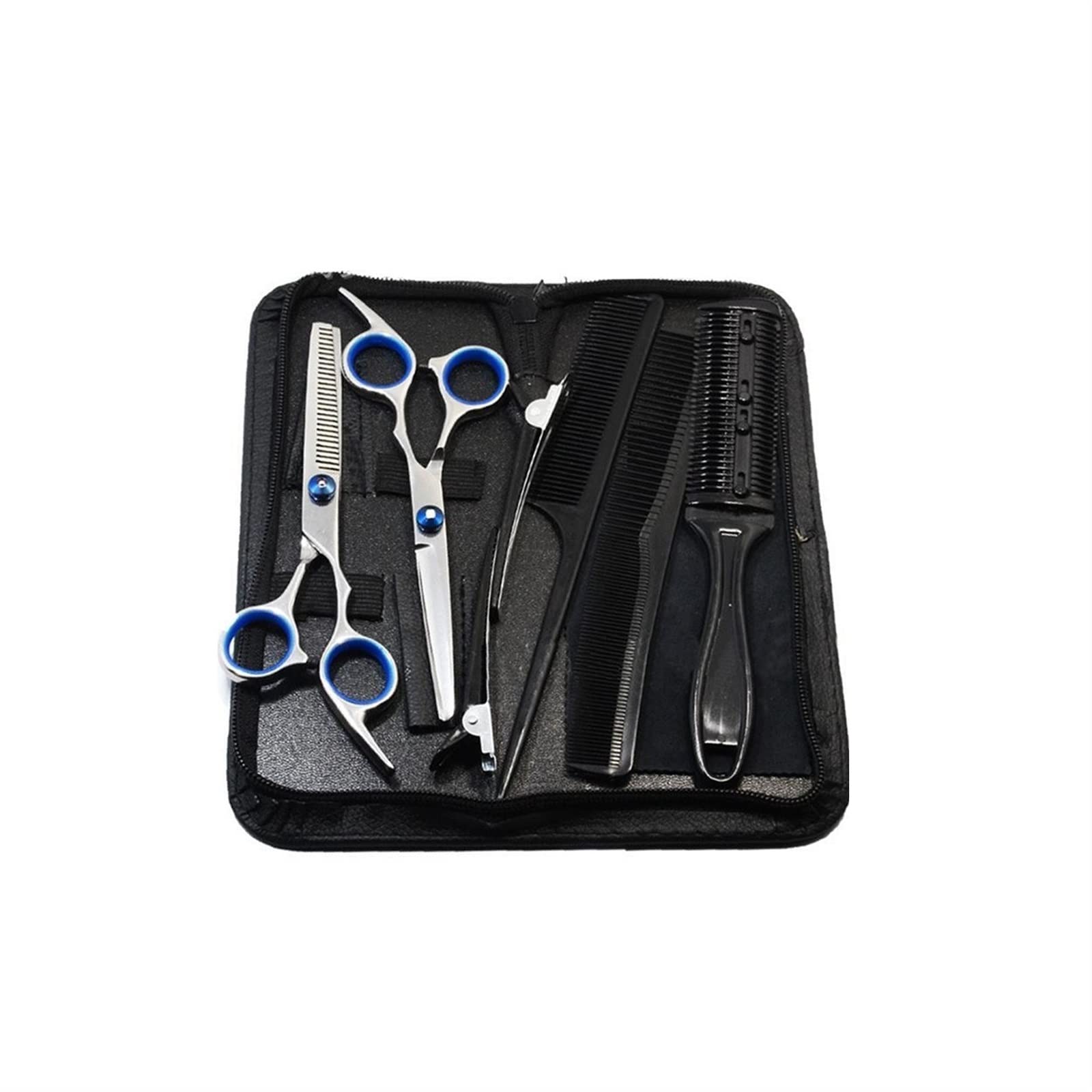 Zestaw Nożyczek Do Strzyżenia I Przerzedzania Włosów Barber Bag Profesjonalny Zestaw Nożyczek Do Strzyżenia Włosów Zestaw Do Fryzjerstwa W Pomieszczeniach Z Grzebieniem I Peleryną