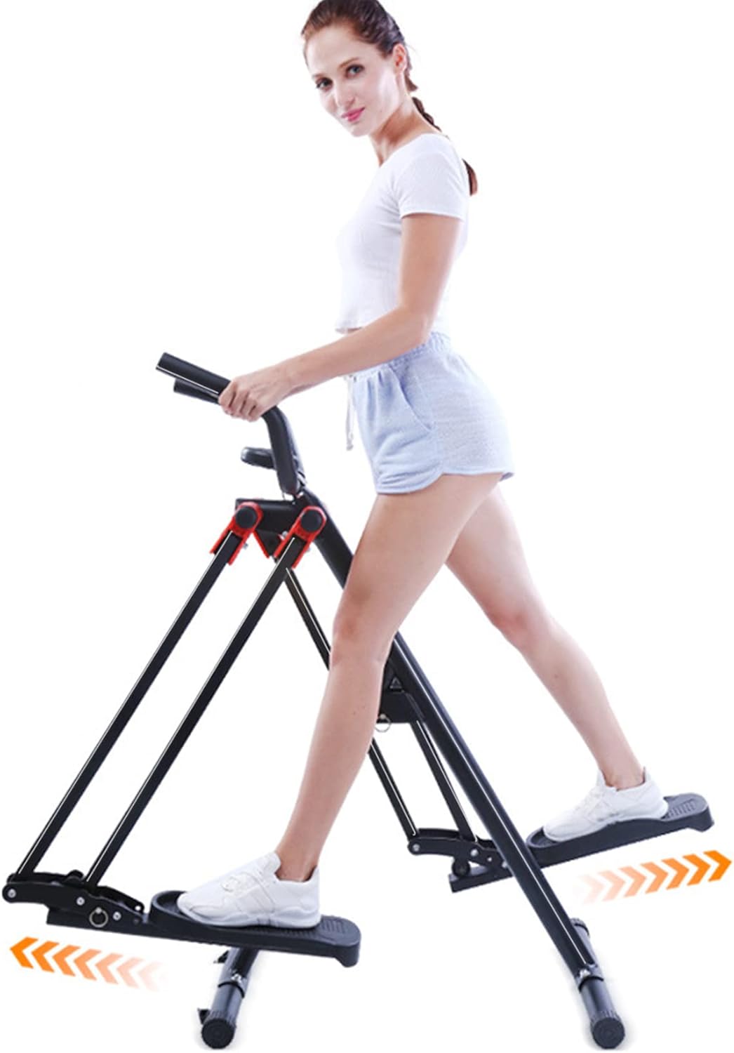 クロストレーナー 家庭用 150kgの耐荷重 Cross Trainer ぶら下がり健康器 ウォーキングマシン エアウォーカー スイングマシーン ステッパー フィットネス下半身トレーニング器具 フットステッパー 安定性と 室内 懸垂マシン 有酸素トレーニング足踏み 空中ウォーク