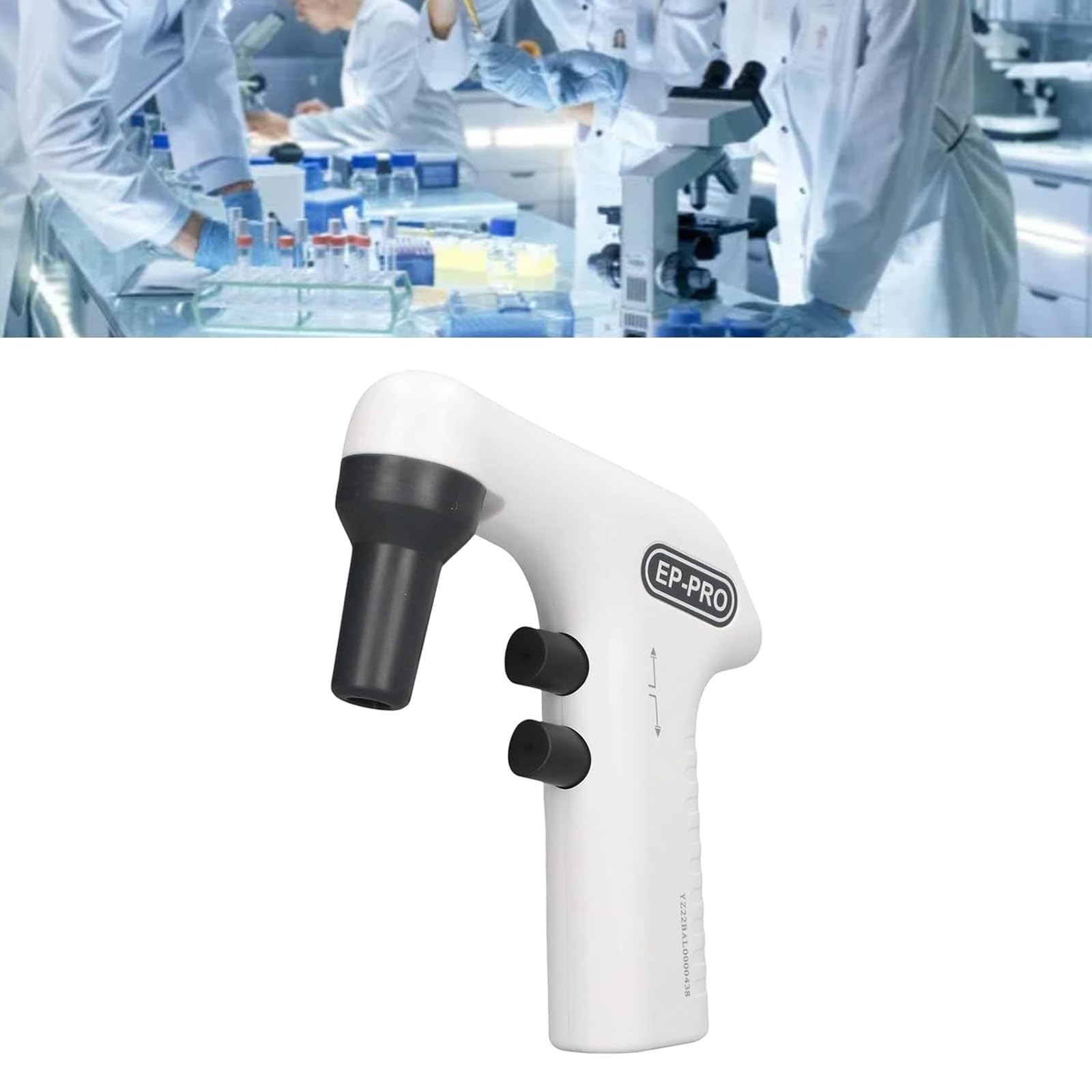 Controlador digital automático de pipeta de 0,1 a 100 ml con pantalla LCD, 2 modos de drenaje, 6 velocidades ajustables, ideal para uso en biología y laboratorio químico