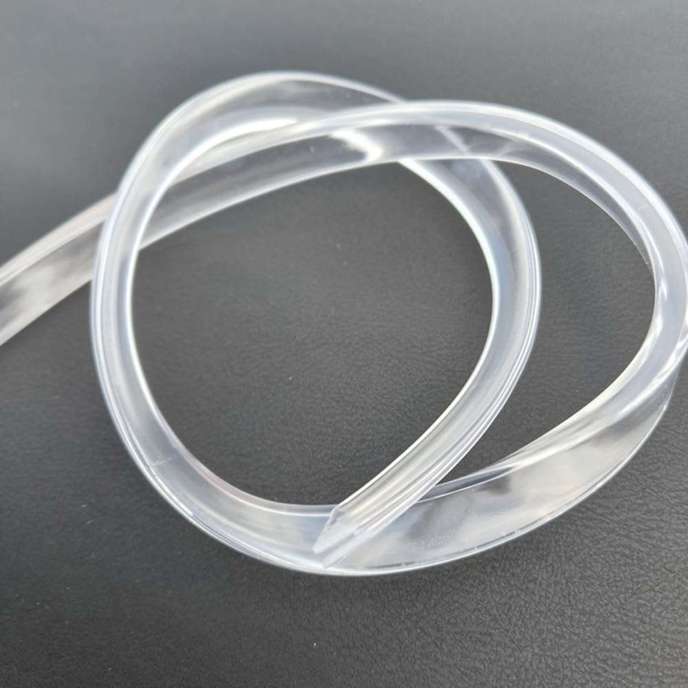 Glaskantenschutz Kantenschutz 2m 5m 10m Transparente Gummi Kantenstreifen Silikon Eckenschutz 0,5-26mm Kantenschutzstreifen Für Schrank Schutz(10mx24-26mm)