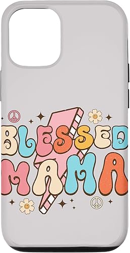 iPhone 13 Pro "Blessed Mama" diseño para mamá Bears diseño diseño de la madre caso