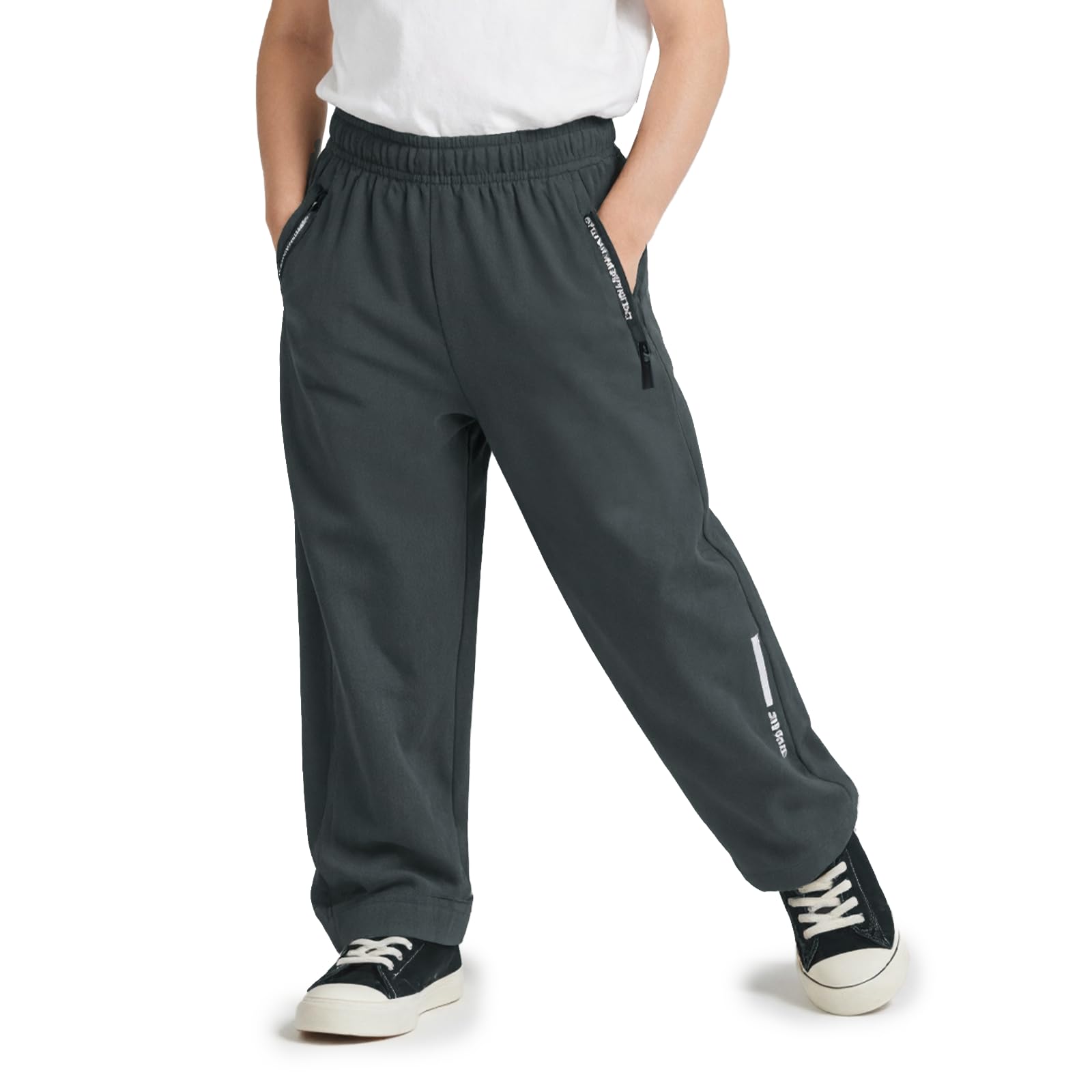 SUKUTU Pantalones Ligeros y Transpirables para niños para Primavera y Verano Pantalones Deportivos para niños
