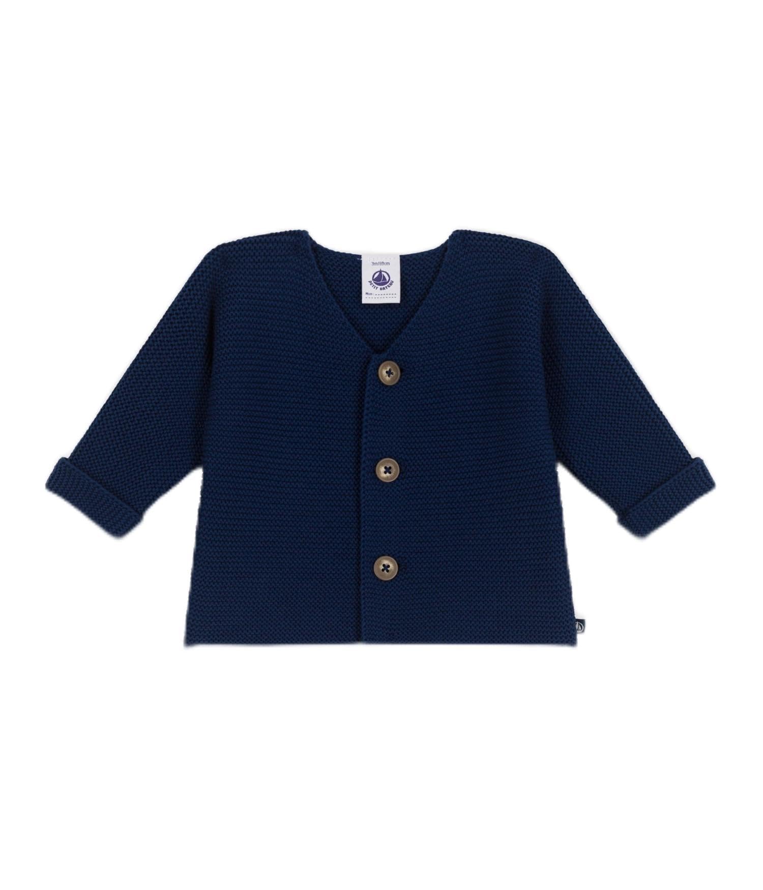 Petit Bateau Unisex Baby Strickjacke