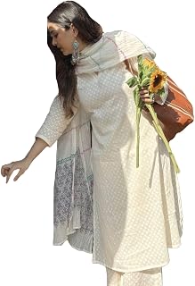 ANNI Designer Women's Rayon Viscose Printed Straight Kurta with Pant & Dupatta Price In India