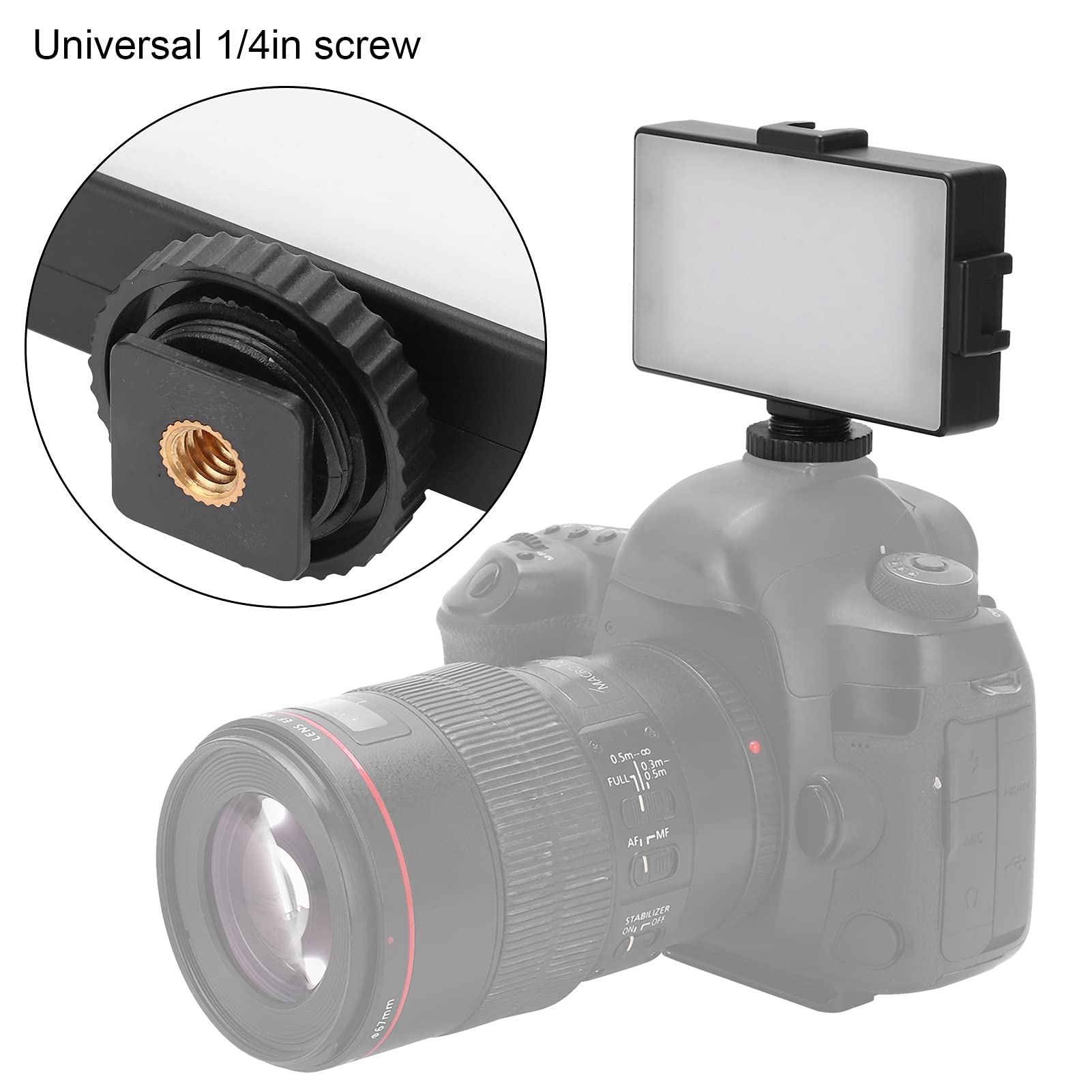 K104 Portable On - Camera Dual Temperature Fill for Versatile Live Streaming and Photography
