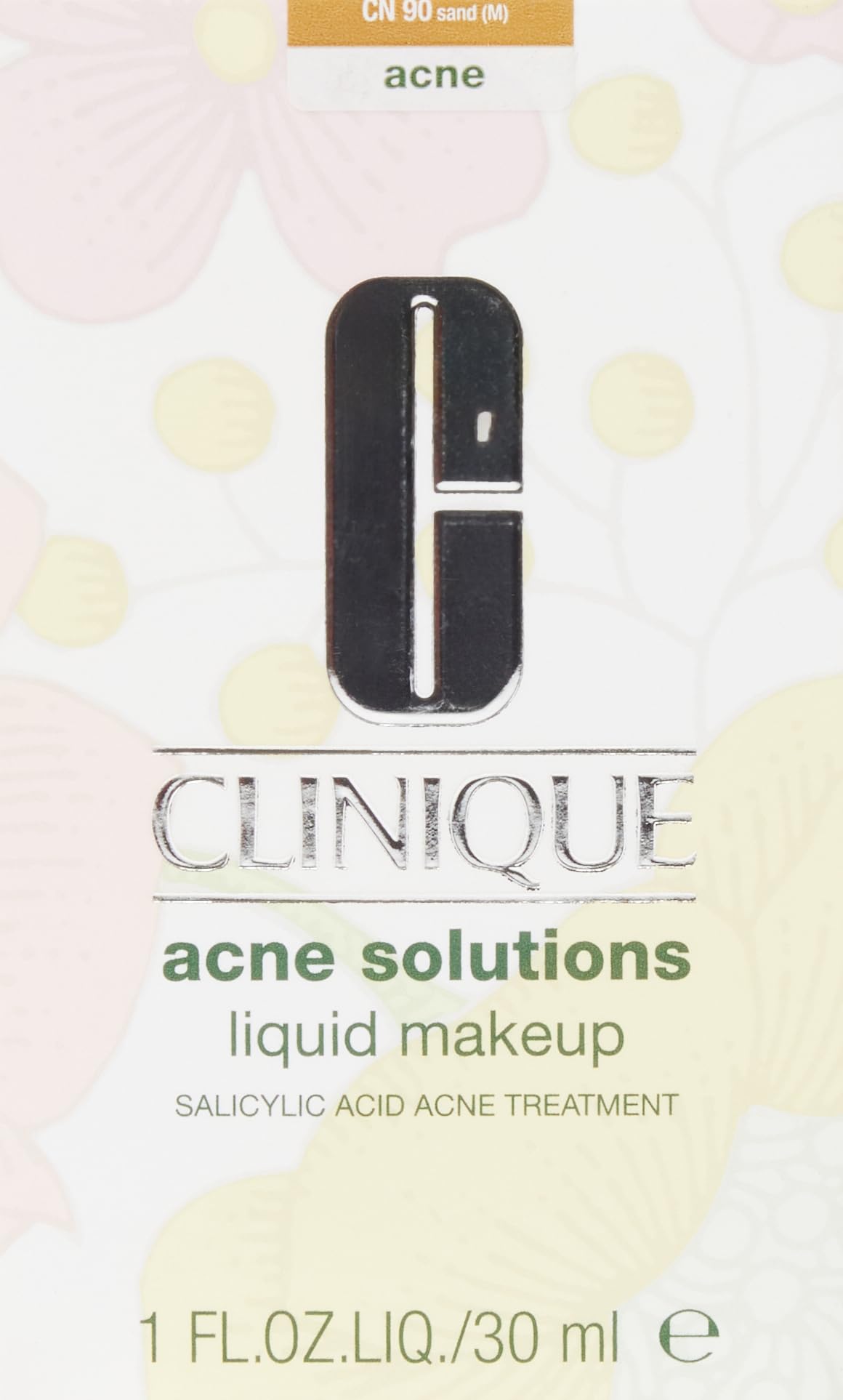 Clinique Anti-Blemish Solutions Liquid Foundation Makeup fondotinta anti-imperfezioni con acido salicilico, per pelli da miste a grasse | Copertura media, finish matte naturale