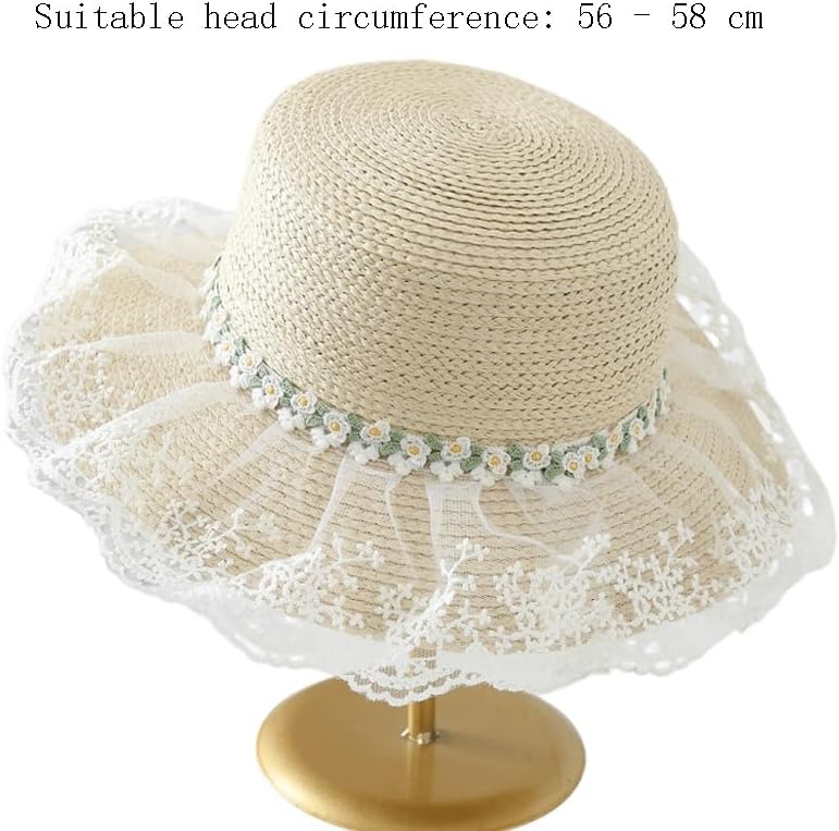 Bandana Outdoor Beach Hat with Large Brim for Shade Sun Protection