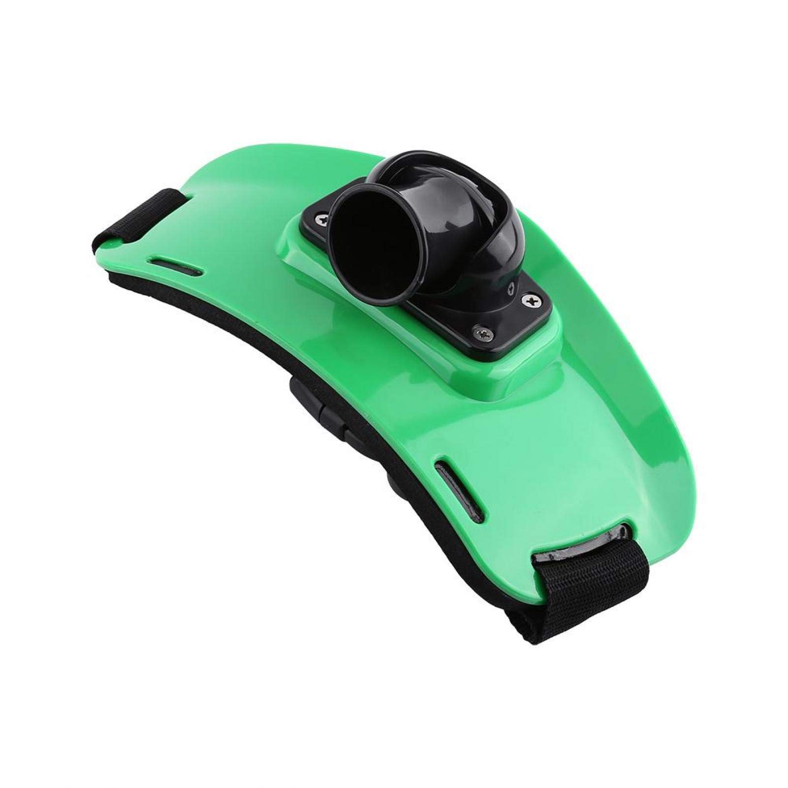 OUKENS Fighting Belt, 3 Colors Stand Up Belt Rotary Fishing Rod Holder Back Padded Fishing Fighting Rod Belt(Green)