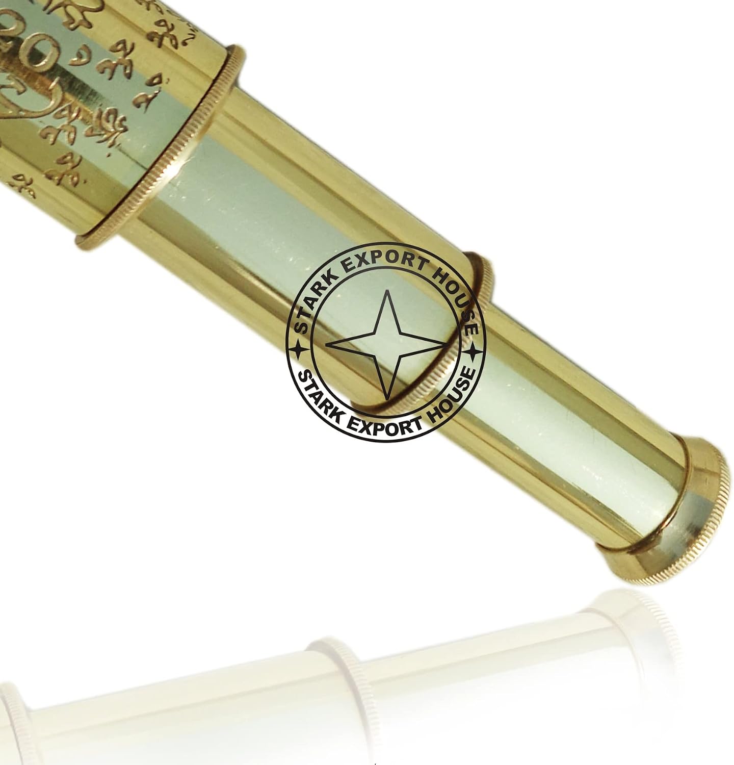 Brass Designer Telescope Marine Handheld Spyglass Telescope Binoculars 6 Inch Vintage Style Best for Gift (SAJF) image 4