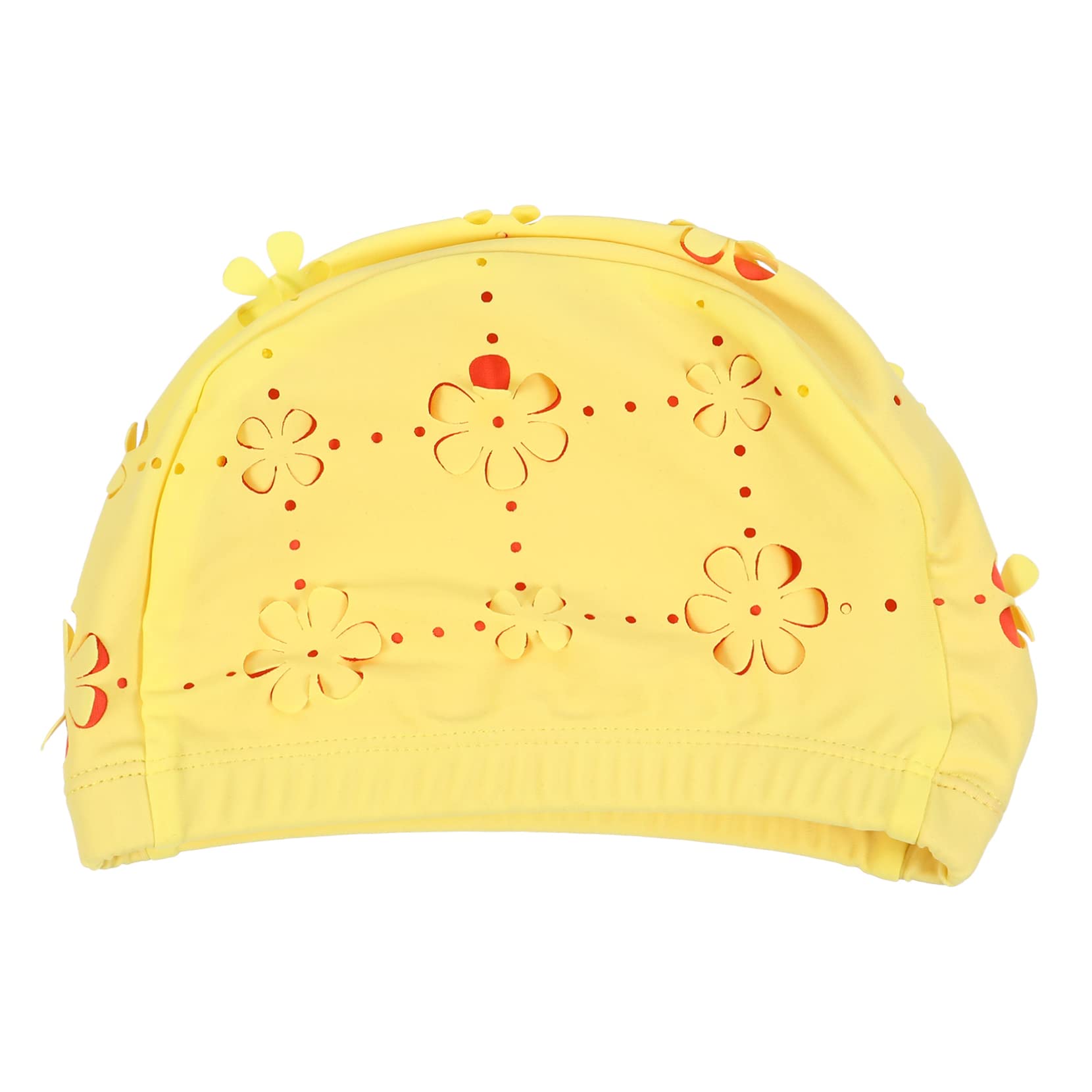 Levemolo 3stücke Protect Ears Schwimmhut Für Damen Uv-Schutz Kreatives Design Langhaarige Schwimmermütze Für Pool Oder Strand Aus Langlebigem Pu Für Sommer