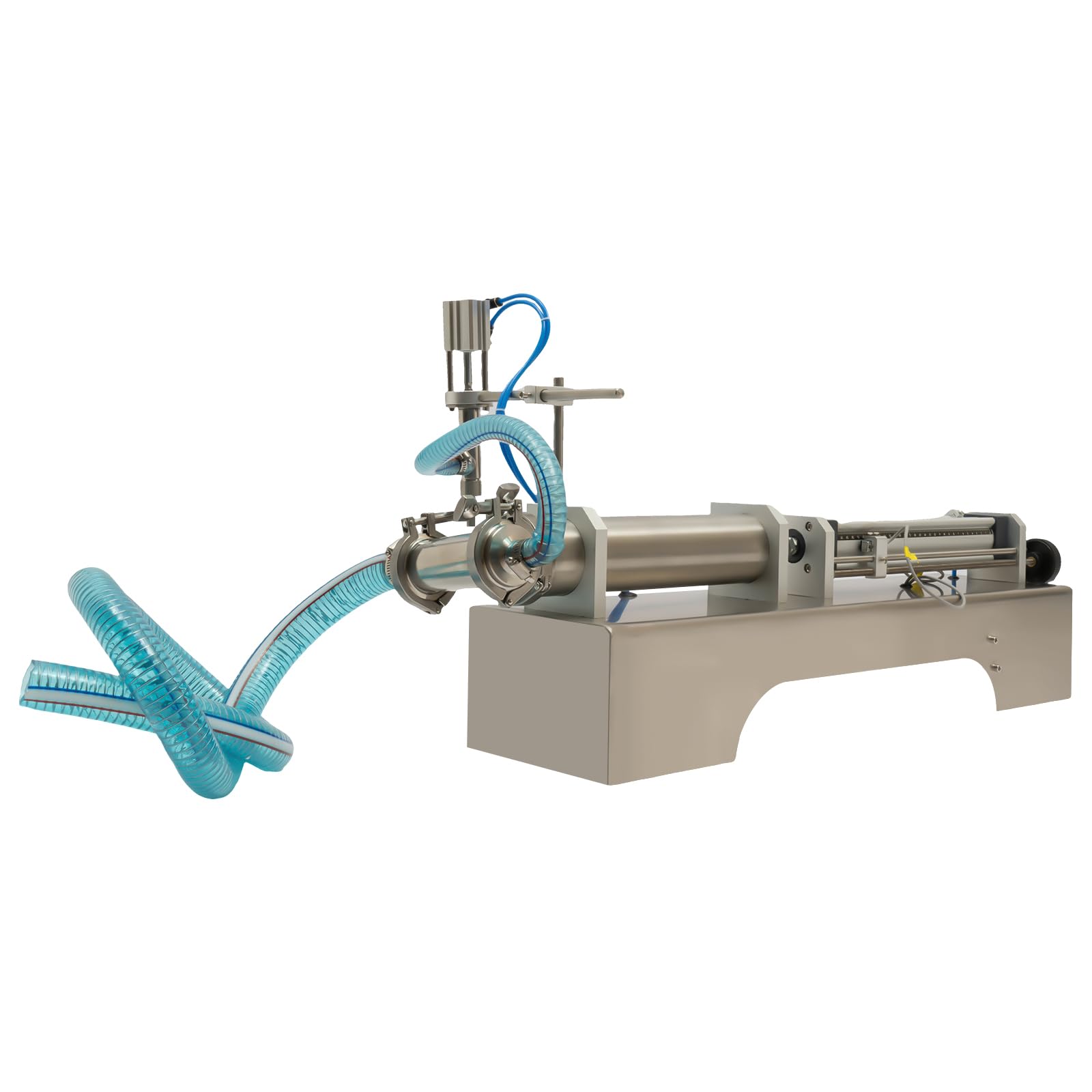 Pneumatische Abfüllmaschine, 100-1000ml Füllmaschine, Flüssige Abfüllmaschine, Kosmetische Flüssigkeitsfüllmaschine, Edelstahl Abfüllgerät, Automatisch Füllmaschine