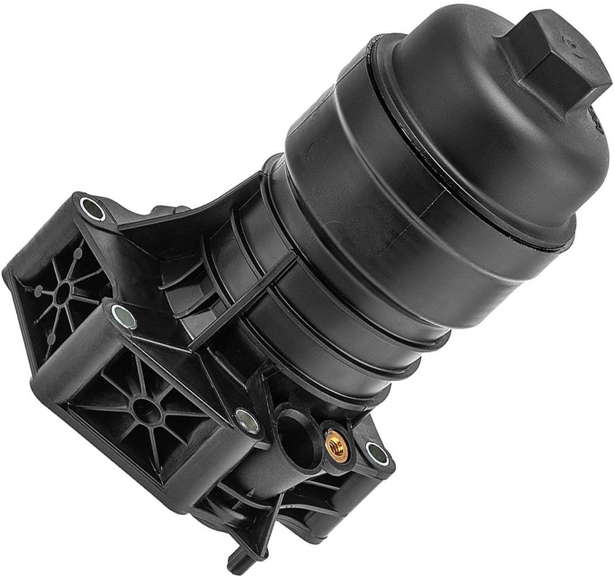 Engine Oil Filter Housing 06M115401L Compatible with A4 A5 A6 A7 A8 Q5 Q7 Q8 Compatible with VW Touareg Automobiles Filter Oil Filter Housing Wear Part