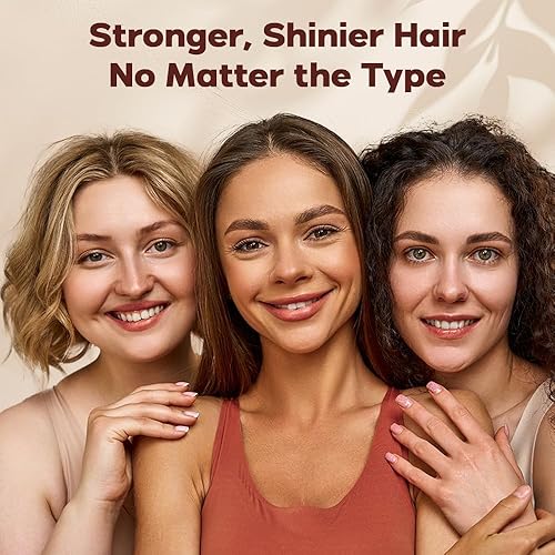 Miniatura 4 de HerStyler Suero capilar de aceite de ricino para el crecimiento del cabello, suero de brillo capilar con vitamina E, suero para el crecimiento del