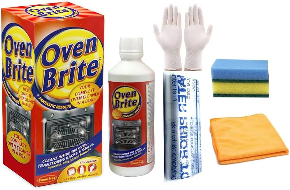 Oven Brite Box Set Complete Oven Cleaning Set Amazon.co.uk Grocery