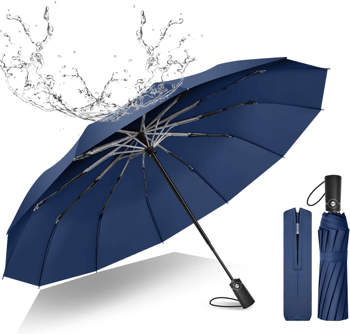 Bodyguard Mini Travel Sun&Rain Windproof Umbrella, Lightweight Compact Portable Umbrella with 95% UV Protection