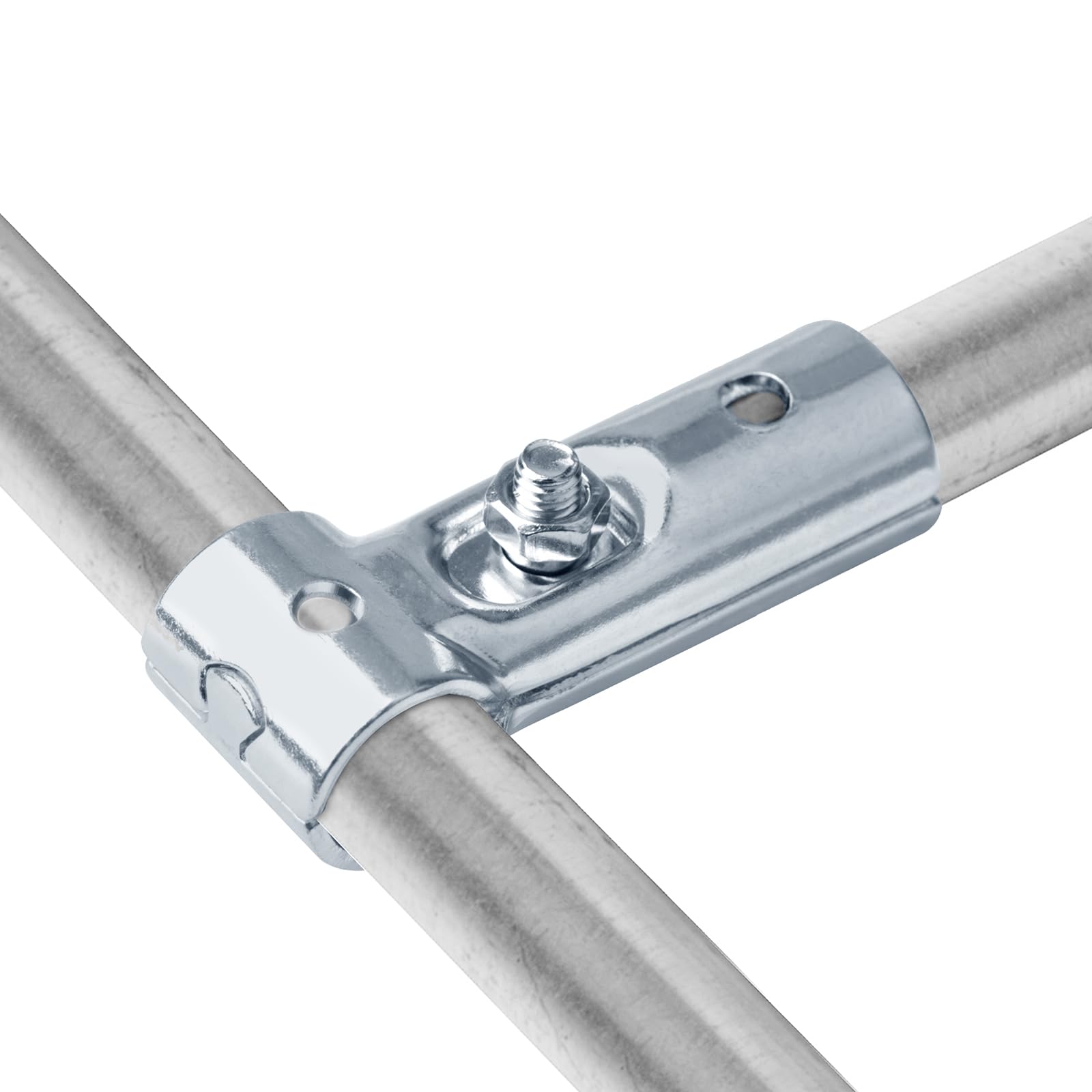 20 juegos de accesorios de abrazadera de tubo en T, se adapta a tubos eléctricos metálicos de 1/2 pulgada y se adapta a tubos de acero inoxidable de 3/4 pulgadas (OD 19,1 mm)