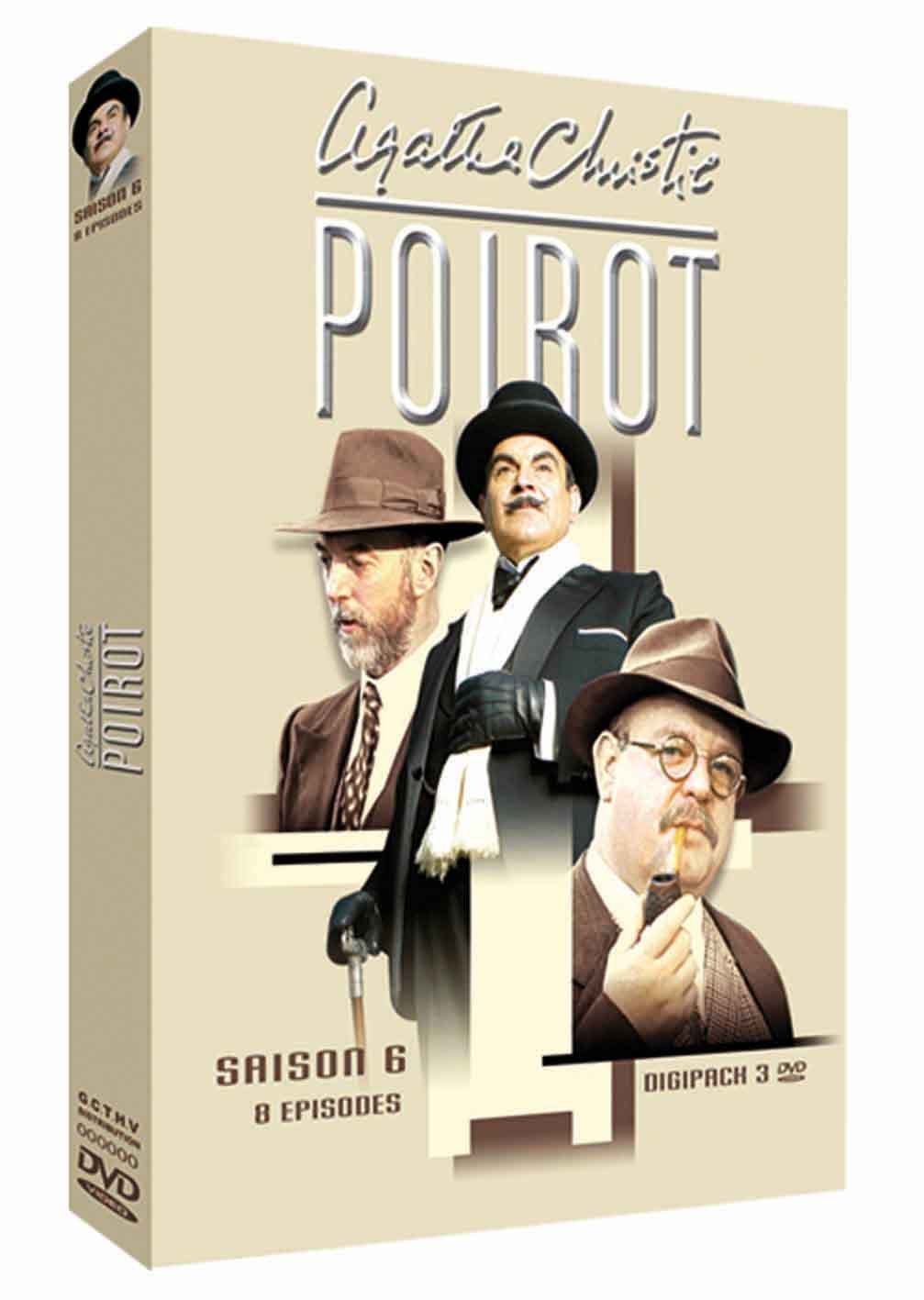 Coffret DVD Agatha Christie : Poirot - Saison 6 - Édition Française