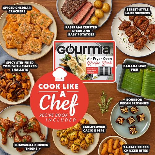 Gourmia French Door Air Fryer Toaster Oven – 6-Slice Capacity, FryForce 360°, Digital Display with 17 Cooking Presets, Stainless Steel by Gourmia - Image 5