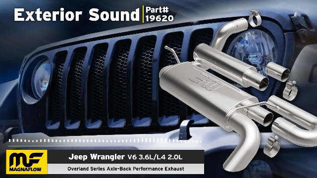 Amazon.com: MagnaFlow Performance Exhaust System 19620: Axle-Back