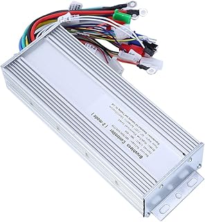 RiToEasysports Electric Brushless Controller, 48V 60V 64V 72V 1000W‑1500W Electric Bicycle Brushless Speed Motor Controller for Electric Scooter
