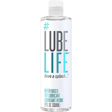 Lube Life Water Based Lubricant: Non-Staining, Pleasure-Enhancing Formula for Men, Women, and Couples