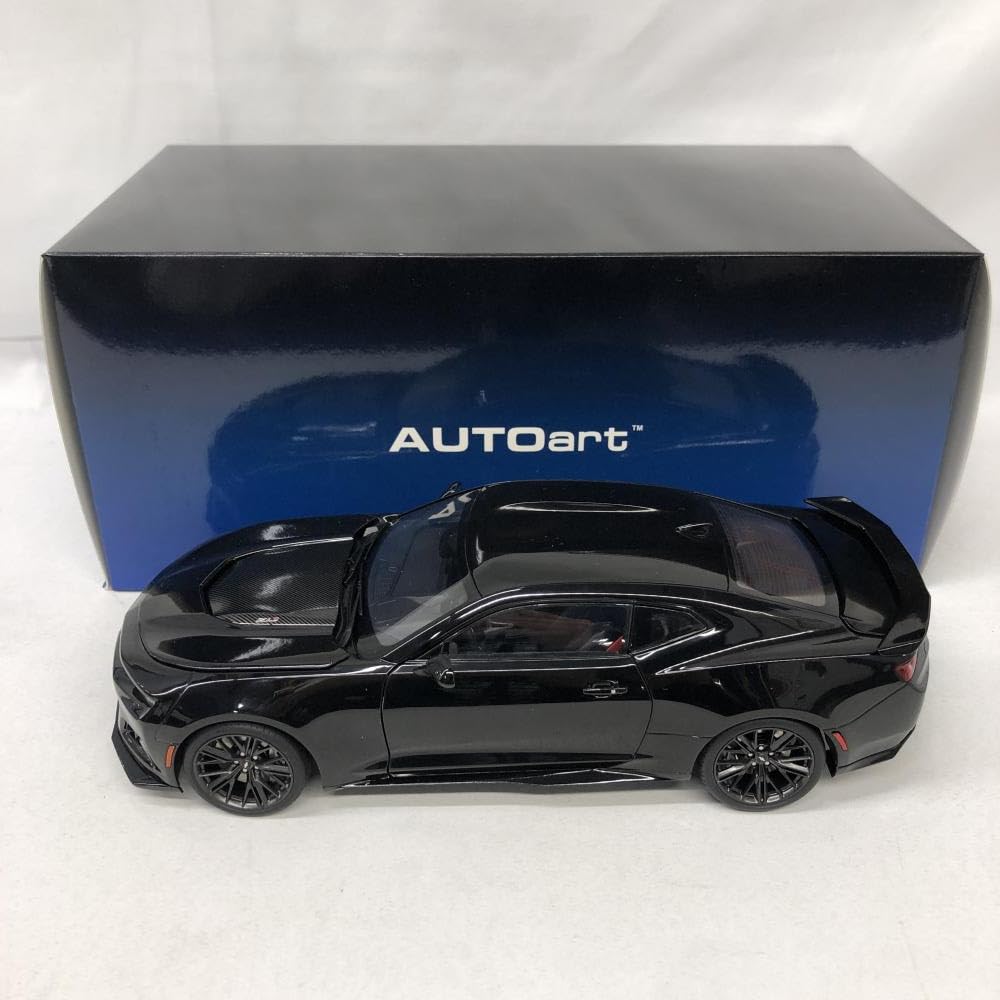 Amazon | 1/18 オートアート シボレー カマロ ZL1 2017 (ブラック