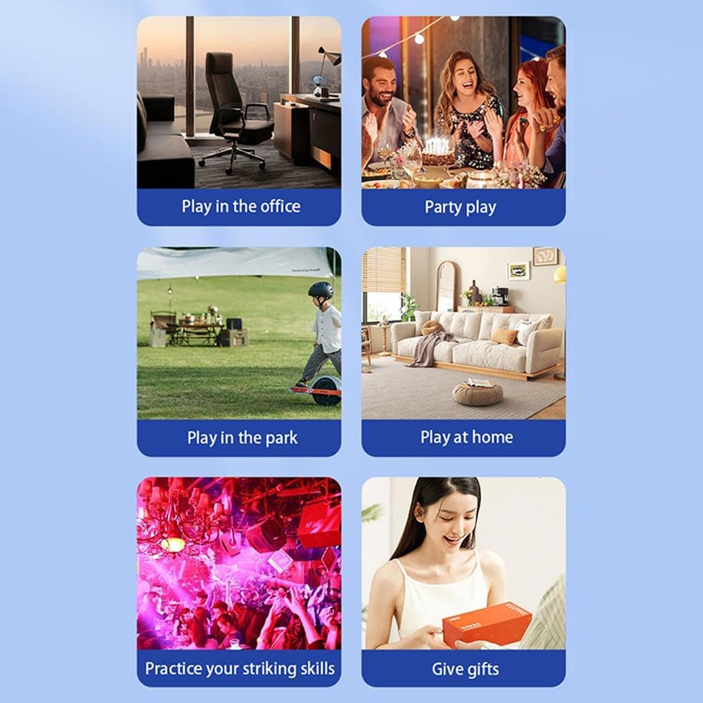 Upgraded Air Drumsticks with Speaker, Virtual Drum Sticks, Electronic Drum Set & Pedals & Bluetooth Adapter & 8 Sounds, 3D Motion Sensing RGB, for Home & Party Adults, Kids